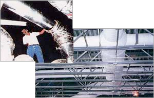 結露防止のための塗布施工